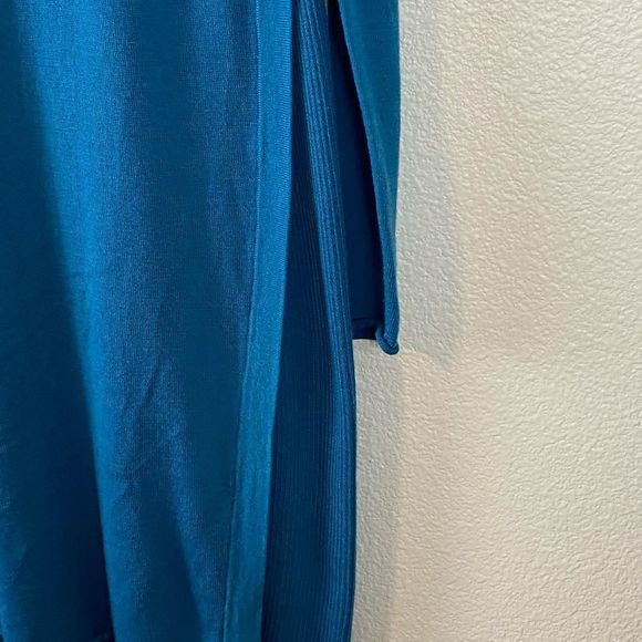 Eileen Fisher Jewel Neck Merino Wool MIDI Dress Size SP - Picture 4 of 13